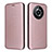 Leather Case Stands Flip Cover Holder L04Z for Realme 11 Pro 5G Rose Gold