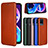 Leather Case Stands Flip Cover Holder L04Z for Realme 8 4G