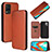 Leather Case Stands Flip Cover Holder L04Z for Realme 8 5G