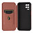 Leather Case Stands Flip Cover Holder L04Z for Realme 8 5G