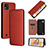 Leather Case Stands Flip Cover Holder L04Z for Realme C20A