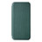 Leather Case Stands Flip Cover Holder L04Z for Realme C20A Green