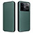 Leather Case Stands Flip Cover Holder L04Z for Realme GT Neo5 240W 5G Green