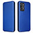 Leather Case Stands Flip Cover Holder L04Z for Realme GT2 5G Blue