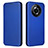 Leather Case Stands Flip Cover Holder L04Z for Realme Narzo 60 5G Blue