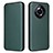 Leather Case Stands Flip Cover Holder L04Z for Realme Narzo 60 5G Green