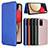 Leather Case Stands Flip Cover Holder L04Z for Samsung Galaxy A02s