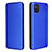 Leather Case Stands Flip Cover Holder L04Z for Samsung Galaxy A12 5G Blue