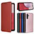 Leather Case Stands Flip Cover Holder L04Z for Samsung Galaxy A14 4G