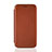 Leather Case Stands Flip Cover Holder L04Z for Samsung Galaxy A31 Brown