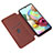 Leather Case Stands Flip Cover Holder L04Z for Samsung Galaxy A72 4G