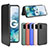 Leather Case Stands Flip Cover Holder L04Z for Samsung Galaxy S20 FE 4G