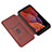 Leather Case Stands Flip Cover Holder L04Z for Samsung Galaxy XCover 5 SM-G525F