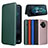 Leather Case Stands Flip Cover Holder L04Z for Sharp Aquos R7