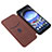 Leather Case Stands Flip Cover Holder L04Z for Sharp Aquos R8