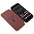 Leather Case Stands Flip Cover Holder L04Z for Sharp Aquos R8 Pro