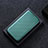 Leather Case Stands Flip Cover Holder L04Z for Sharp Aquos Sense8 Green