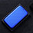 Leather Case Stands Flip Cover Holder L04Z for Sharp Aquos wish3 Blue