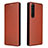 Leather Case Stands Flip Cover Holder L04Z for Sony Xperia 1 III