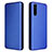 Leather Case Stands Flip Cover Holder L04Z for Sony Xperia 10 III Lite Blue