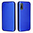 Leather Case Stands Flip Cover Holder L04Z for Sony Xperia Ace II Blue
