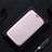 Leather Case Stands Flip Cover Holder L04Z for Vivo iQOO U3 5G Rose Gold