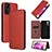 Leather Case Stands Flip Cover Holder L04Z for Xiaomi Redmi Note 12S