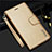 Leather Case Stands Flip Cover Holder L05 for Samsung Galaxy S21 FE 5G Gold