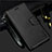 Leather Case Stands Flip Cover Holder L05 for Samsung Galaxy S22 Plus 5G Black