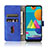 Leather Case Stands Flip Cover Holder L05Z for Samsung Galaxy A02