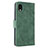 Leather Case Stands Flip Cover Holder L05Z for Samsung Galaxy A22 5G SC-56B Green