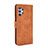 Leather Case Stands Flip Cover Holder L05Z for Samsung Galaxy A32 5G Brown