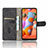 Leather Case Stands Flip Cover Holder L05Z for Samsung Galaxy M11