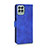 Leather Case Stands Flip Cover Holder L05Z for Samsung Galaxy M33 5G Blue