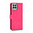 Leather Case Stands Flip Cover Holder L05Z for Samsung Galaxy M33 5G Hot Pink