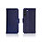 Leather Case Stands Flip Cover Holder L06 for Samsung Galaxy S24 5G Blue