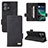 Leather Case Stands Flip Cover Holder L06Z for Motorola Moto Edge 40 Neo 5G