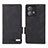 Leather Case Stands Flip Cover Holder L06Z for Motorola Moto Edge 40 Neo 5G Black