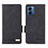 Leather Case Stands Flip Cover Holder L06Z for Motorola Moto G14 Black