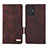 Leather Case Stands Flip Cover Holder L06Z for Motorola Moto G54 5G