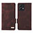 Leather Case Stands Flip Cover Holder L06Z for Motorola Moto G84 5G