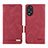 Leather Case Stands Flip Cover Holder L06Z for Oppo A18 Red