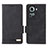 Leather Case Stands Flip Cover Holder L06Z for Oppo Reno11 5G Black