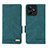 Leather Case Stands Flip Cover Holder L06Z for Realme C53 India Green