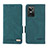 Leather Case Stands Flip Cover Holder L06Z for Realme GT Neo3 5G Green