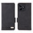 Leather Case Stands Flip Cover Holder L06Z for Realme Narzo N53 Black