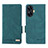 Leather Case Stands Flip Cover Holder L06Z for Realme Narzo N55 Green