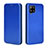 Leather Case Stands Flip Cover Holder L06Z for Samsung Galaxy A42 5G Blue