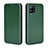 Leather Case Stands Flip Cover Holder L06Z for Samsung Galaxy A42 5G Green