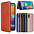 Leather Case Stands Flip Cover Holder L06Z for Samsung Galaxy M02